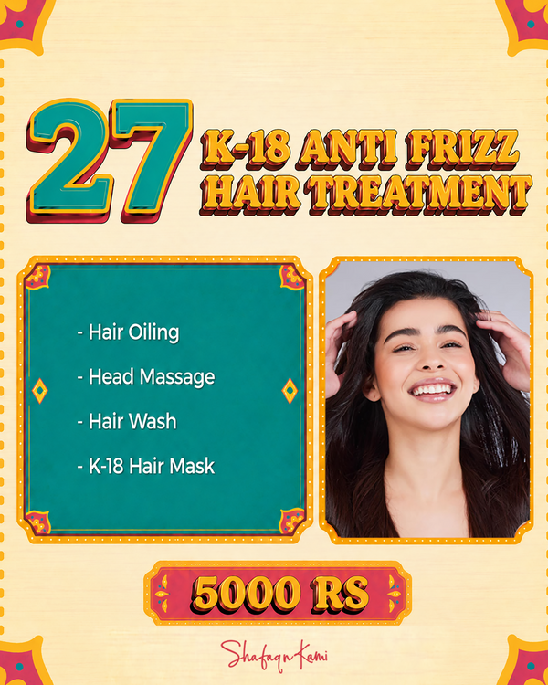 Deal-27 K-18 Anti Frizz Hair Treatment