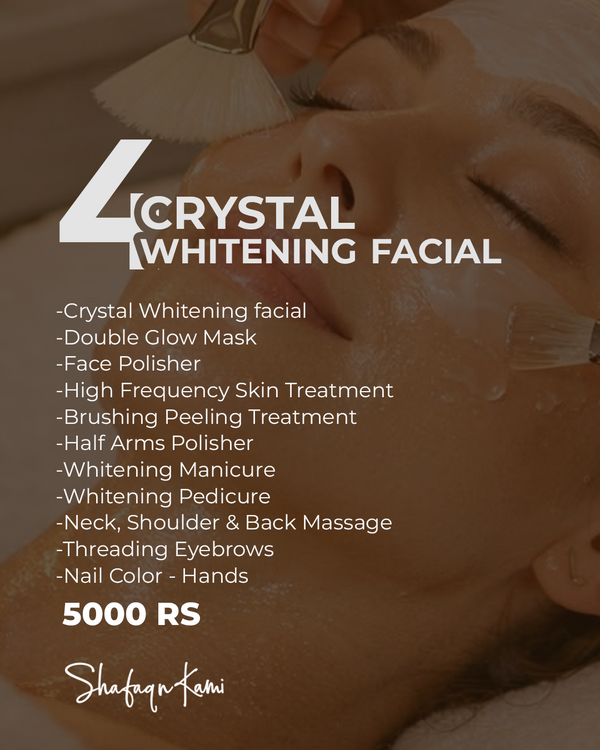 Deal-4 Crystal Whitening Facial
