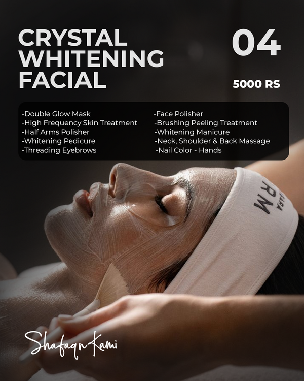 Deal-4 Crystal Whitening Facial