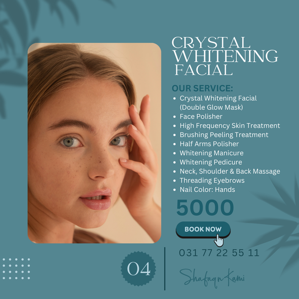 Deal-4 Crystal Whitening Facial