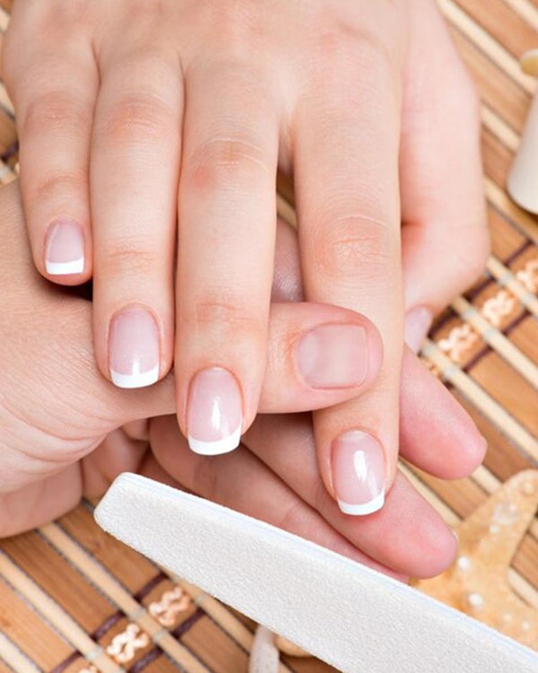 Nails Buffing Hands